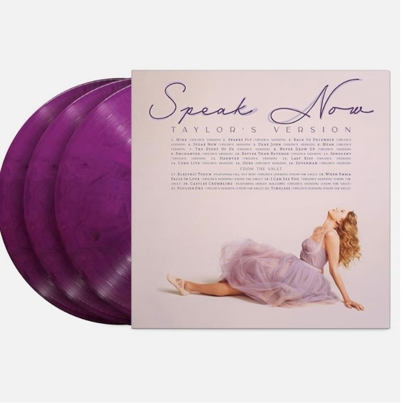 Taylor Swifts- Speak Now ( Taylor’s Version) Target Exclusive Vinyl ( 3L… - Picture 3 of 5